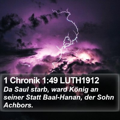 1 Chronik 1:49 LUTH1912 Bible Verse Image