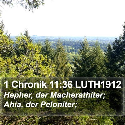 1 Chronik 11:36 LUTH1912 Bible Verse Image