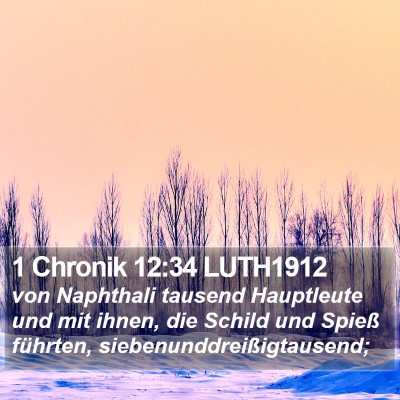 1 Chronik 12:34 LUTH1912 Bible Verse Image