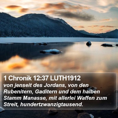 1 Chronik 12:37 LUTH1912 Bible Verse Image