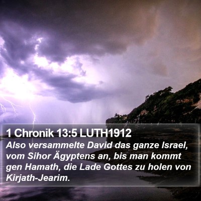 1 Chronik 13:5 LUTH1912 Bible Verse Image