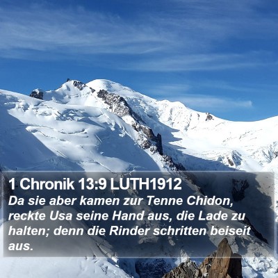 1 Chronik 13:9 LUTH1912 Bible Verse Image