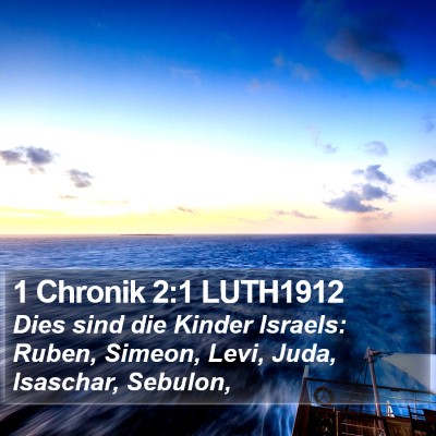 1 Chronik 2:1 LUTH1912 Bible Verse Image