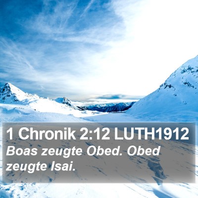 1 Chronik 2:12 LUTH1912 Bible Verse Image