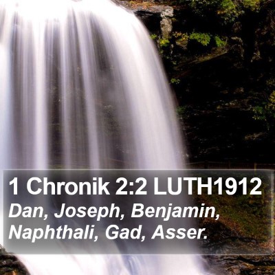 1 Chronik 2:2 LUTH1912 Bible Verse Image