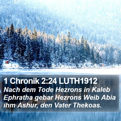 1 Chronik 2:24 LUTH1912 Bible Verse Image