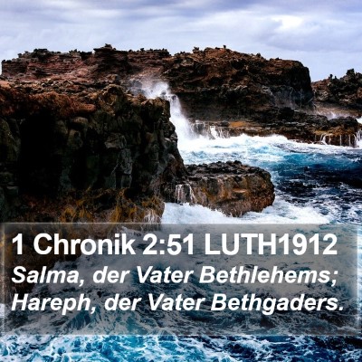 1 Chronik 2:51 LUTH1912 Bible Verse Image