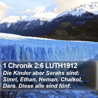 1 Chronik 2:6 LUTH1912 Bible Verse Image