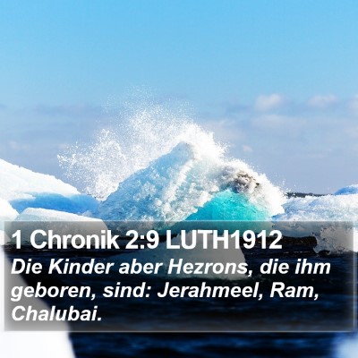1 Chronik 2:9 LUTH1912 Bible Verse Image