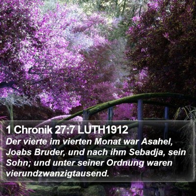 1 Chronik 27:7 LUTH1912 Bible Verse Image