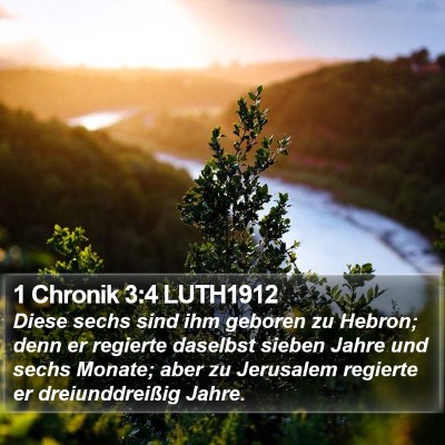1 Chronik 3:4 LUTH1912 Bible Verse Image