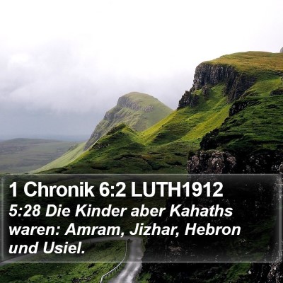 1 Chronik 6:2 LUTH1912 Bible Verse Image
