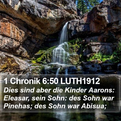 1 Chronik 6:50 LUTH1912 Bible Verse Image