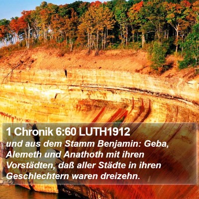 1 Chronik 6:60 LUTH1912 Bible Verse Image