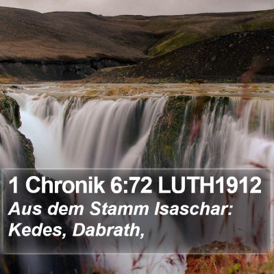 1 Chronik 6:72 LUTH1912 Bible Verse Image