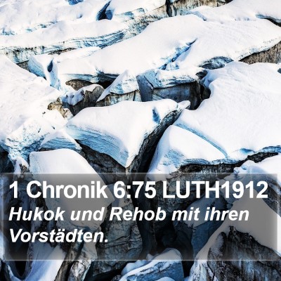 1 Chronik 6:75 LUTH1912 Bible Verse Image