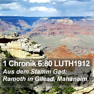 1 Chronik 6:80 LUTH1912 Bible Verse Image