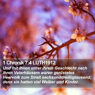 1 Chronik 7:4 LUTH1912 Bible Verse Image