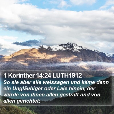 1 Korinther 14:24 LUTH1912 Bible Verse Image