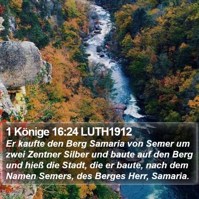 1 Könige 16:24 LUTH1912 Bible Verse Image