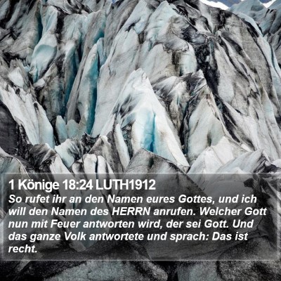 1 Könige 18:24 LUTH1912 Bible Verse Image