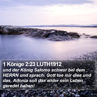 1 Könige 2:23 LUTH1912 Bible Verse Image