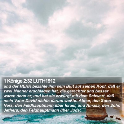 1 Könige 2:32 LUTH1912 Bible Verse Image