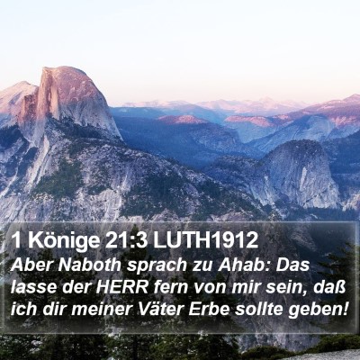 1 Könige 21:3 LUTH1912 Bible Verse Image