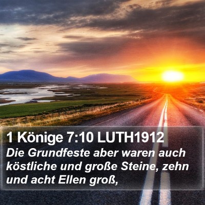 1 Könige 7:10 LUTH1912 Bible Verse Image