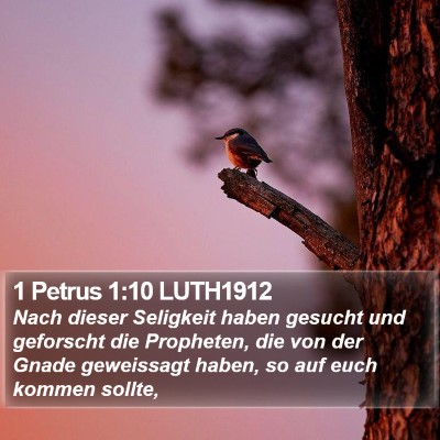 1 Petrus 1:10 LUTH1912 Bible Verse Image