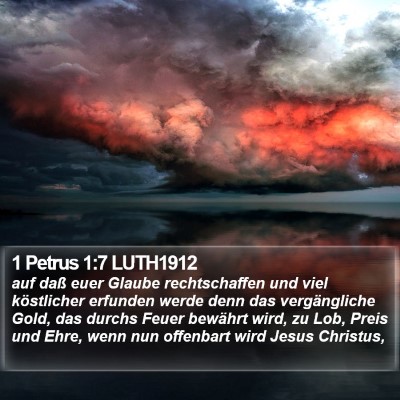 1 Petrus 1:7 LUTH1912 Bible Verse Image