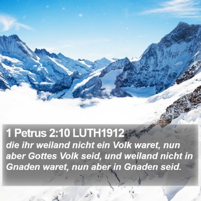 1 Petrus 2:10 LUTH1912 Bible Verse Image