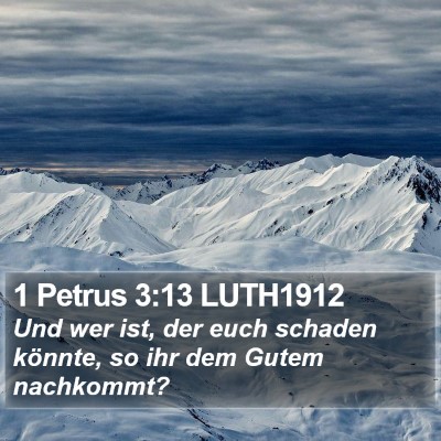 1 Petrus 3:13 LUTH1912 Bible Verse Image