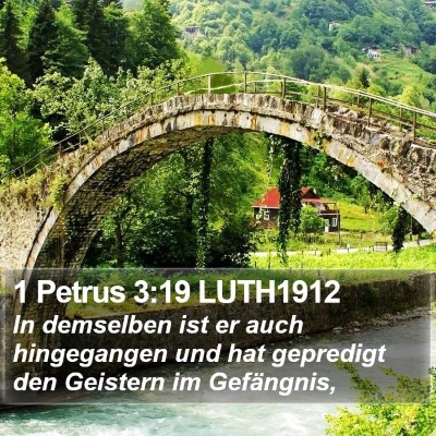 1 Petrus 3:19 LUTH1912 Bible Verse Image