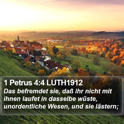 1 Petrus 4:4 LUTH1912 Bible Verse Image