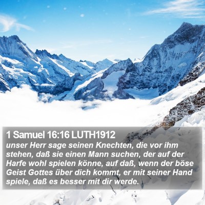 1 Samuel 16:16 LUTH1912 Bible Verse Image