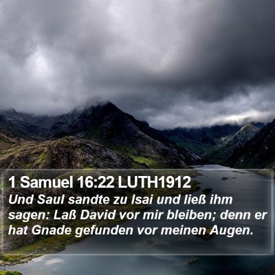 1 Samuel 16:22 LUTH1912 Bible Verse Image