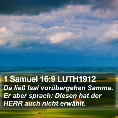 1 Samuel 16:9 LUTH1912 Bible Verse Image