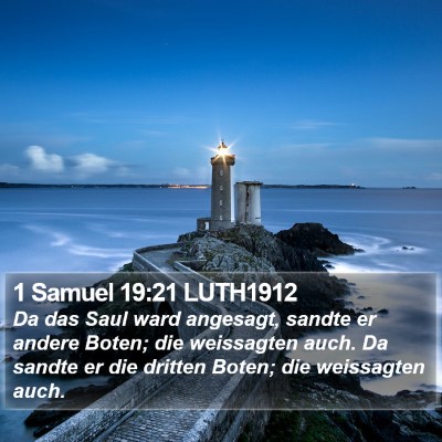 1 Samuel 19:21 LUTH1912 Bible Verse Image