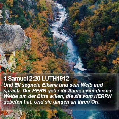 1 Samuel 2:20 LUTH1912 Bible Verse Image