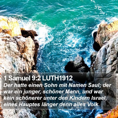 1 Samuel 9:2 LUTH1912 Bible Verse Image