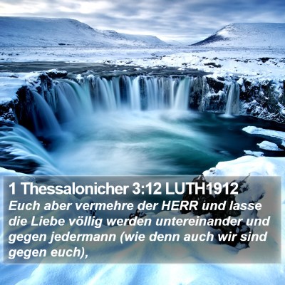 1 Thessalonicher 3:12 LUTH1912 Bible Verse Image