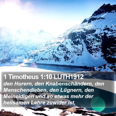 1 Timotheus 1:10 LUTH1912 Bible Verse Image
