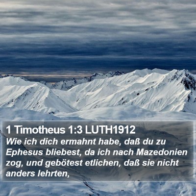 1 Timotheus 1:3 LUTH1912 Bible Verse Image