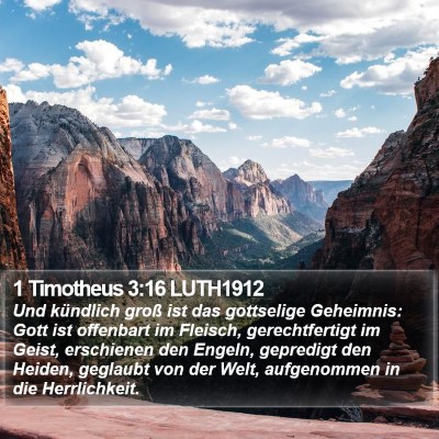 1 Timotheus 3:16 LUTH1912 Bible Verse Image