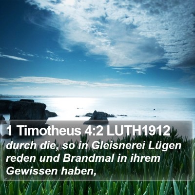 1 Timotheus 4:2 LUTH1912 Bible Verse Image