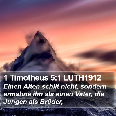 1 Timotheus 5:1 LUTH1912 Bible Verse Image