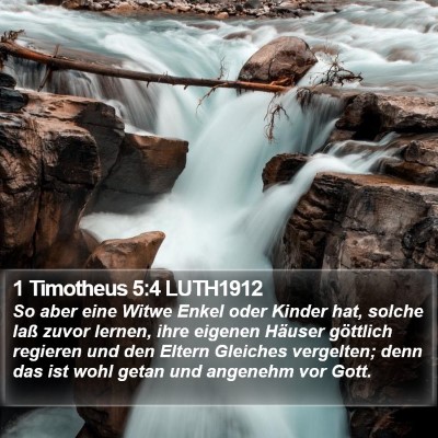 1 Timotheus 5:4 LUTH1912 Bible Verse Image
