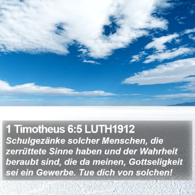 1 Timotheus 6:5 LUTH1912 Bible Verse Image