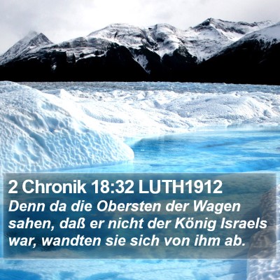 2 Chronik 18:32 LUTH1912 Bible Verse Image